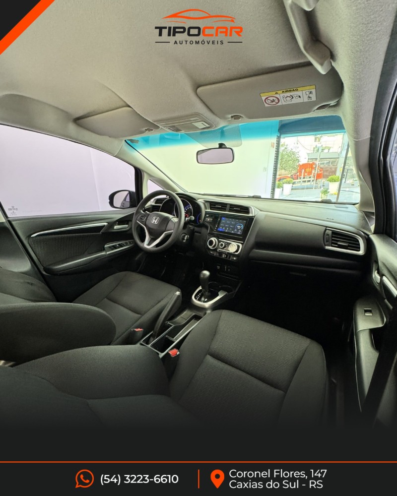FIT 1.5 LX 16V FLEX 4P AUTOMÁTICO - 2021 - CAXIAS DO SUL