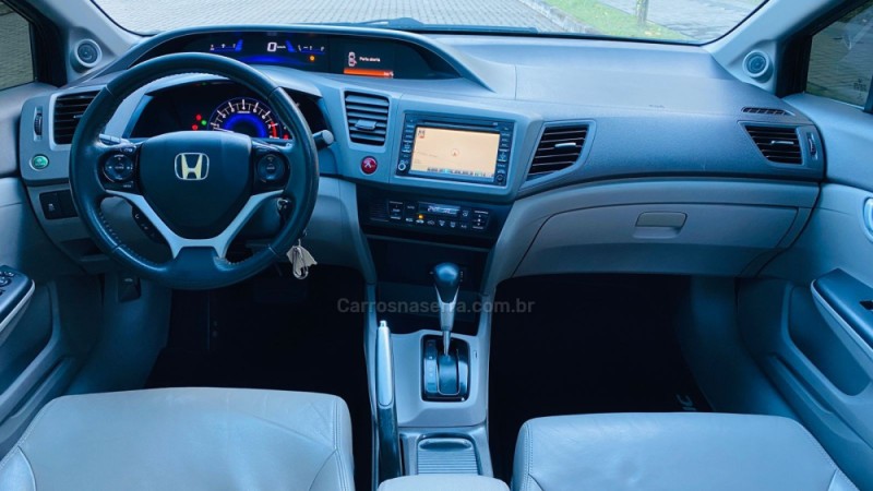 CIVIC 2.0 EXR 16V FLEX 4P AUTOMÁTICO - 2014 - DOIS IRMãOS