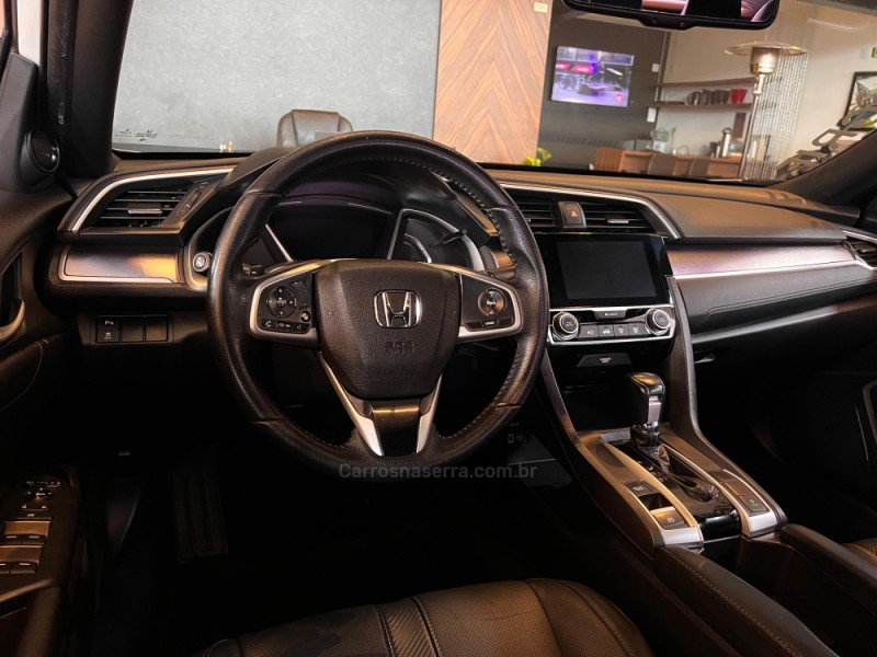 CIVIC 1.5 16V TOURING TURBO GASOLINA 4P AUTOMÁTICO - 2018 - CAMPO BOM
