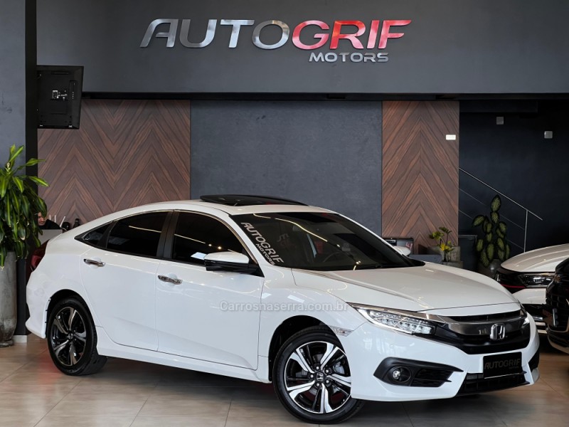 civic 1.5 16v touring turbo gasolina 4p automatico 2018 campo bom