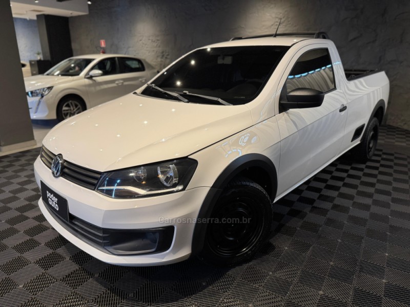 SAVEIRO 1.6 MI TRENDLINE CS 8V FLEX 2P MANUAL - 2016 - FARROUPILHA