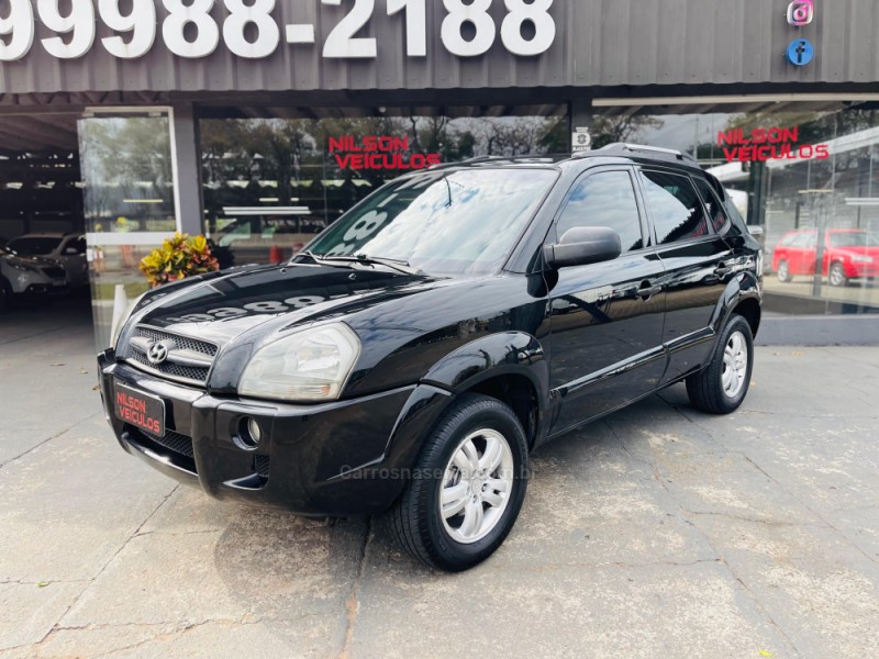 tucson 2.0 mpfi gl 16v 142cv 2wd gasolina 4p automatico 2007 novo hamburgo