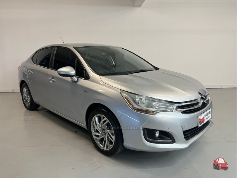 C4 LOUNGE 1.6 EXCLUSIVE 16V TURBO GASOLINA 4P AUTOMÁTICO - 2014 - CAXIAS DO SUL