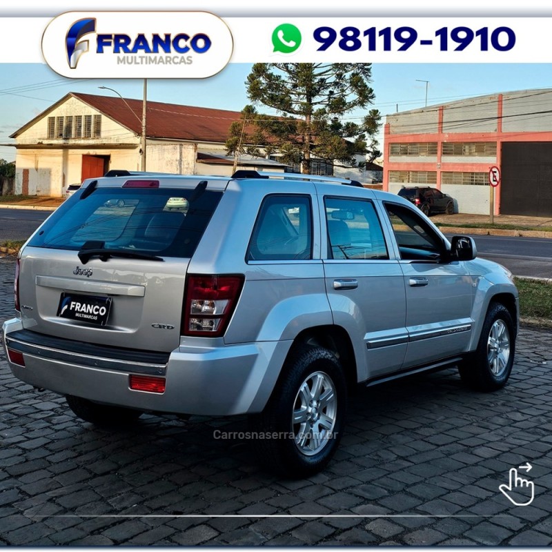 GRAND CHEROKEE 3.0 LIMITED 4X4 V6 24V TURBO DIESEL 4P AUTOMÁTICO - 2009 - VACARIA