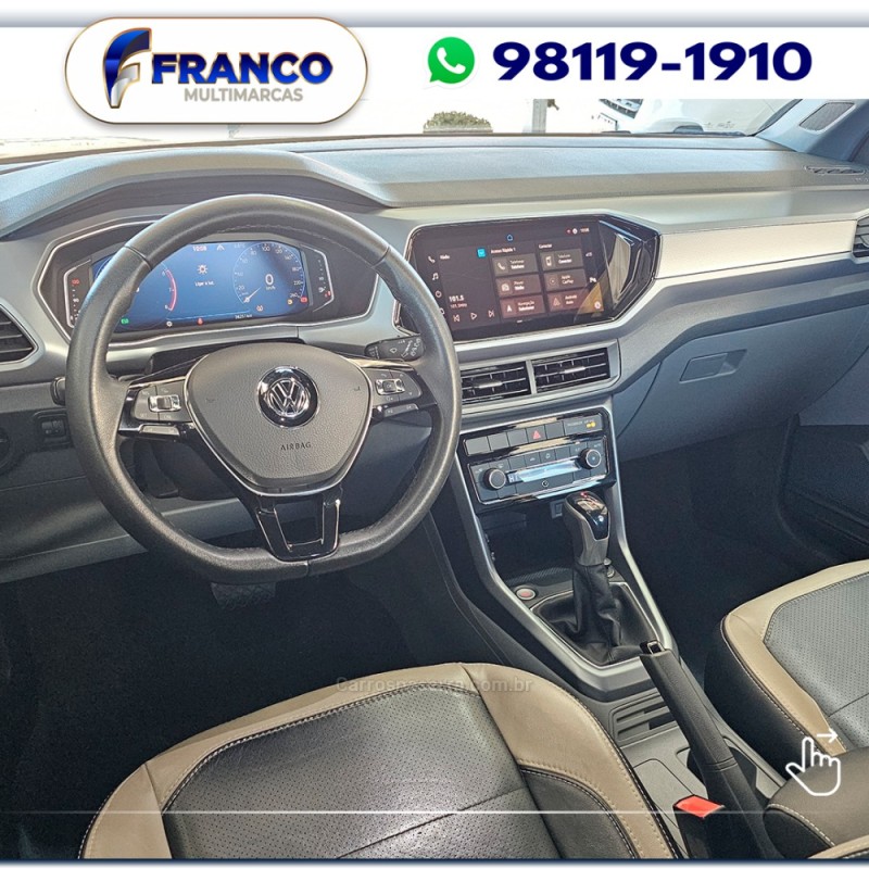 T-CROSS 1.0 COMFORTLINE TSI FLEX 4P AUTOMÁTICO - 2021 - VACARIA