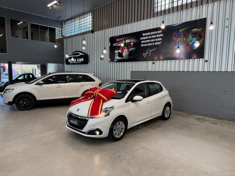 208 1.6 allure 16v flex 4p automatico 2018 caxias do sul