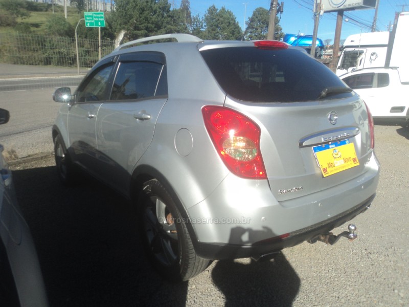 KORANDO 2.0 GLS 4X4 16V TURBO DIESEL 4P MANUAL - 2011 - FARROUPILHA