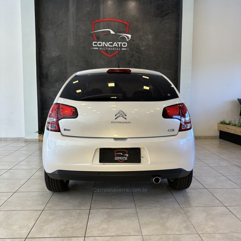 C3 1.6 EXCLUSIVE 16V FLEX 4P AUTOMÁTICO - 2013 - FARROUPILHA