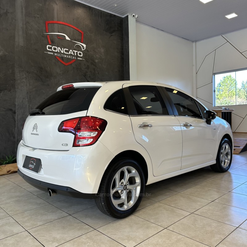 C3 1.6 EXCLUSIVE 16V FLEX 4P AUTOMÁTICO - 2013 - FARROUPILHA