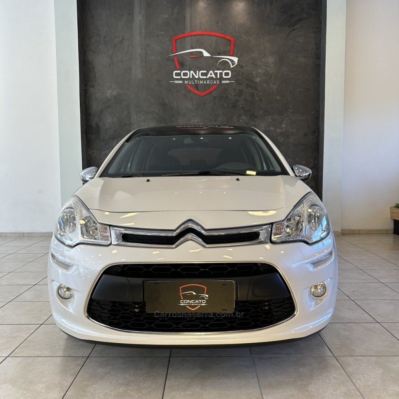 C3 1.6 EXCLUSIVE 16V FLEX 4P AUTOMÁTICO - 2013 - FARROUPILHA