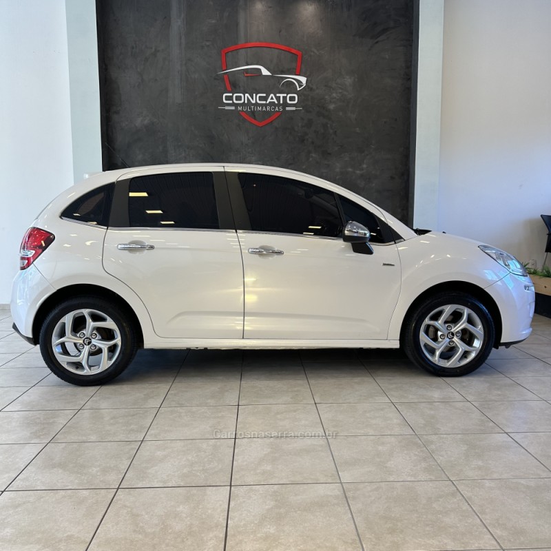 C3 1.6 EXCLUSIVE 16V FLEX 4P AUTOMÁTICO - 2013 - FARROUPILHA
