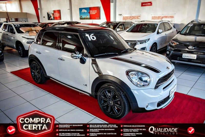 countryman 1.6 s all4 4x4 16v 184cv turbo gasolina 4p automatico 2016 santa cruz do sul