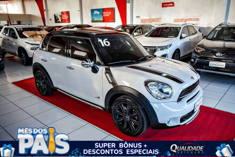 COUNTRYMAN 1.6 S ALL4 4X4 16V 184CV TURBO GASOLINA 4P AUTOMÁTICO