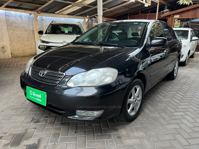 corolla 1.6 xli 16v gasolina 4p automatico 2003 garibaldi
