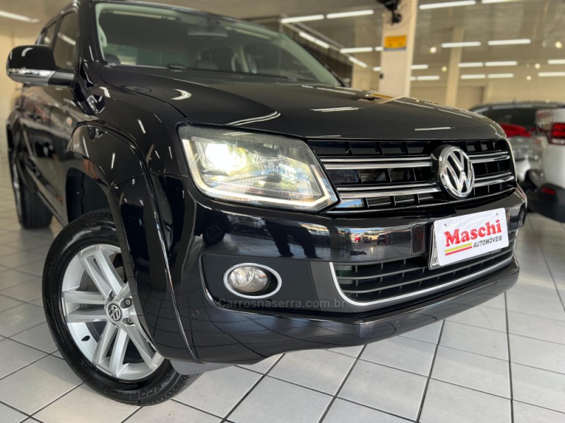 AMAROK 2.0 HIGHLINE 4X4 CD 16V TURBO INTERCOOLER DIESEL 4P AUTOMÁTICO - 2016 - CAXIAS DO SUL