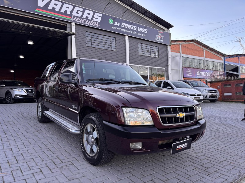 s10 2.8 4x2 cd 12v turbo intercooler diesel 4p manual 2003 caxias do sul