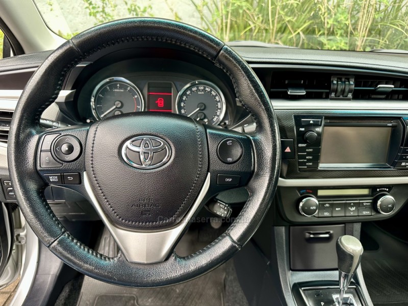 COROLLA 2.0 XEI 16V FLEX 4P AUTOMÁTICO - 2016 - SAPIRANGA