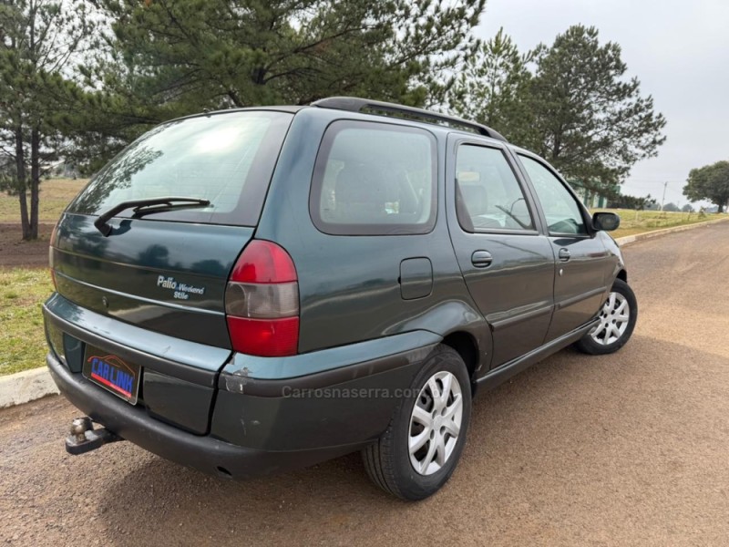 PALIO 1.6 MPI STILE WEEKEND 16V GASOLINA 4P MANUAL - 1998 - VACARIA