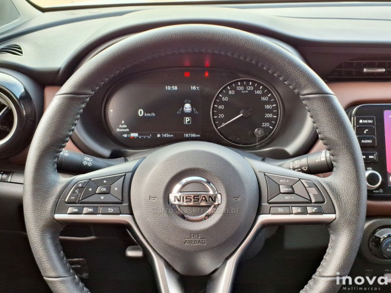 KICKS 1.6 EXCLUSIVE 16V FLEX 4P AUTOMÁTICO - 2022 - NOVO HAMBURGO