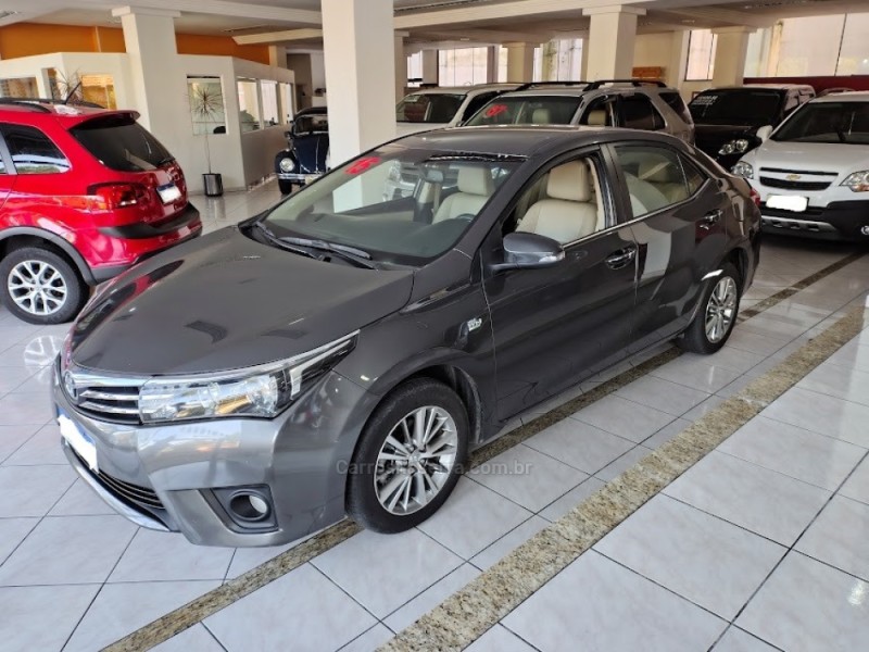 corolla 2.0 altis 16v flex 4p automatico 2015 nova prata
