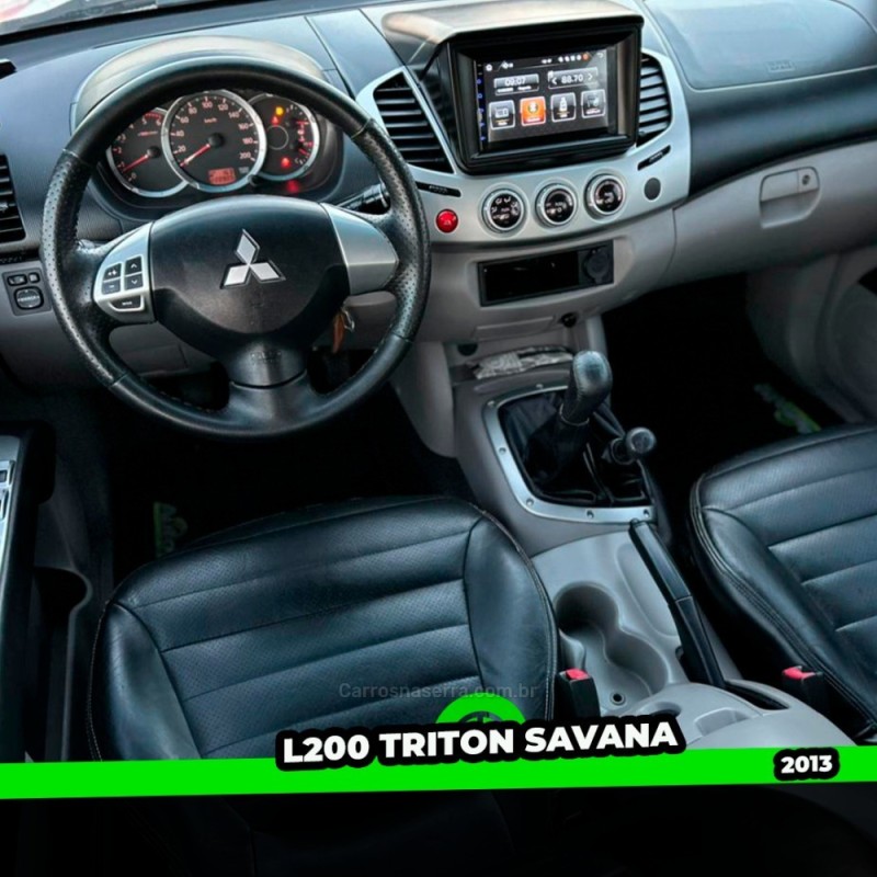 L200 SAVANA 3.2 4X4 16V TURBO INTERCOOLER DIESEL 4P MANUAL - 2013 - TAQUARA