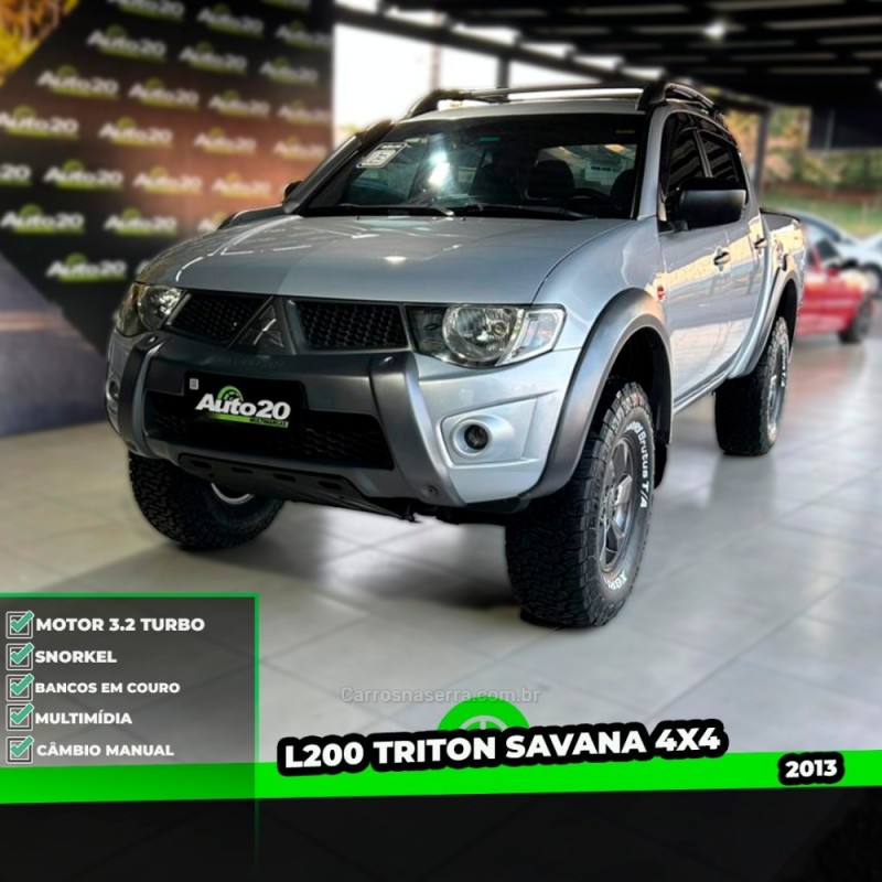 l200 savana 3.2 4x4 16v turbo intercooler diesel 4p manual 2013 taquara