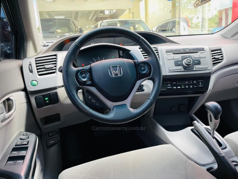 CIVIC 1.8 LXS 16V FLEX 4P AUTOMÁTICO - 2014 - CAXIAS DO SUL