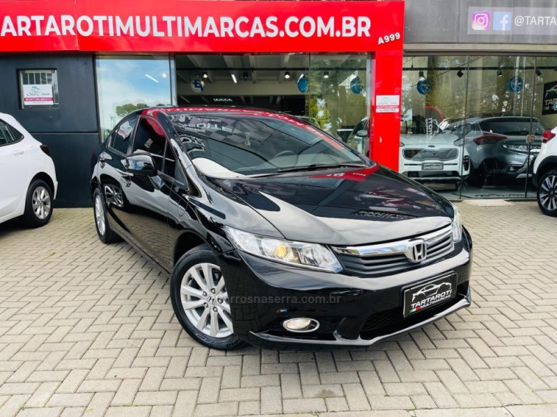 civic 1.8 lxs 16v flex 4p automatico 2014 caxias do sul