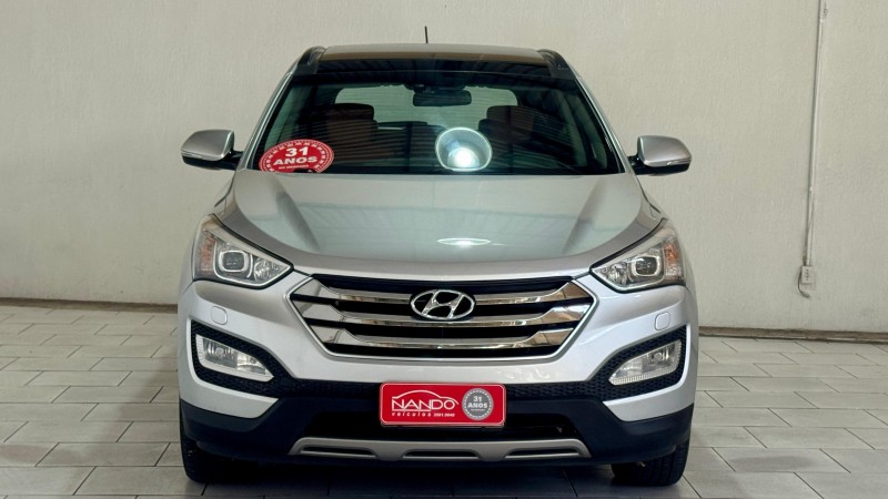 SANTA FÉ 3.3 MPFI 4X4 7 LUGARES V6 270CV GASOLINA 4P AUTOMÁTICO - 2015 - ESTâNCIA VELHA