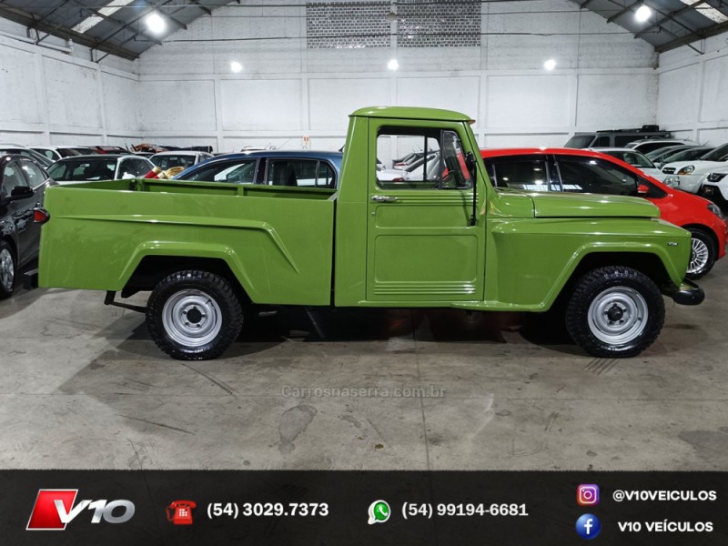 F-75 2.6 12V 4X2 GASOLINA 2P MANUAL - 1974 - CAXIAS DO SUL
