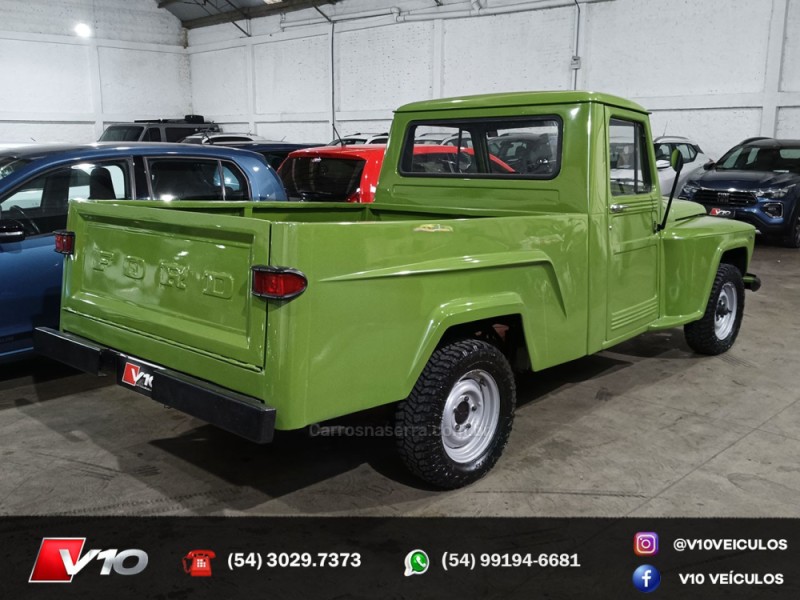 F-75 2.6 12V 4X2 GASOLINA 2P MANUAL - 1974 - CAXIAS DO SUL