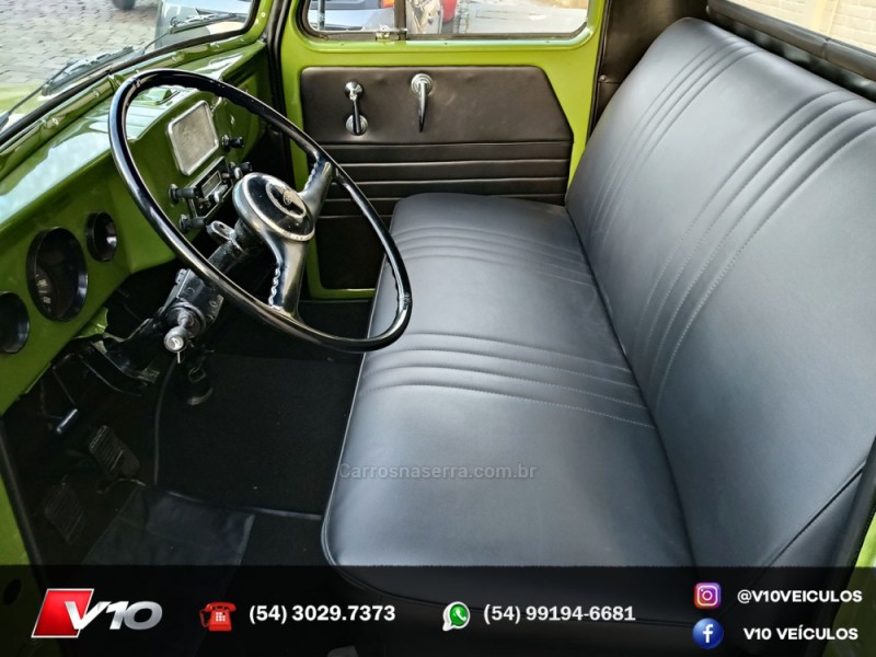 F-75 2.6 12V 4X2 GASOLINA 2P MANUAL - 1974 - CAXIAS DO SUL