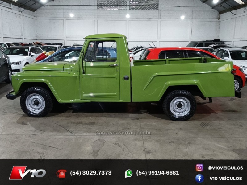 F-75 2.6 12V 4X2 GASOLINA 2P MANUAL - 1974 - CAXIAS DO SUL