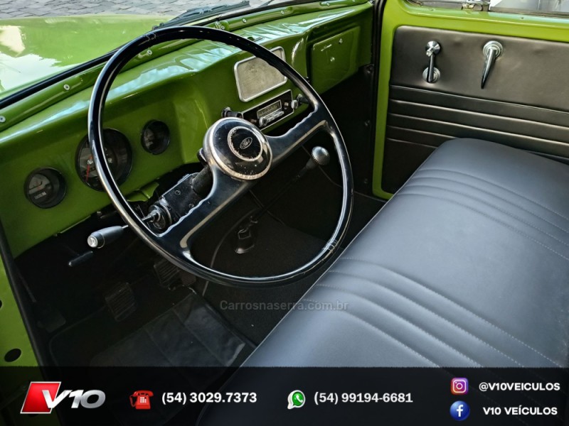 F-75 2.6 12V 4X2 GASOLINA 2P MANUAL - 1974 - CAXIAS DO SUL