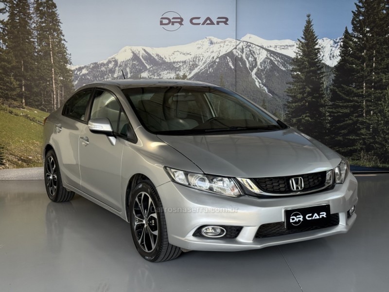 CIVIC 2.0 LXR 16V FLEX 4P AUTOMÁTICO - 2014 - GARIBALDI