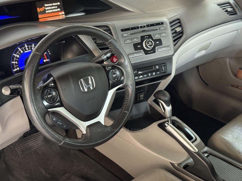 CIVIC 2.0 LXR 16V FLEX 4P AUTOMÁTICO - 2014 - GARIBALDI