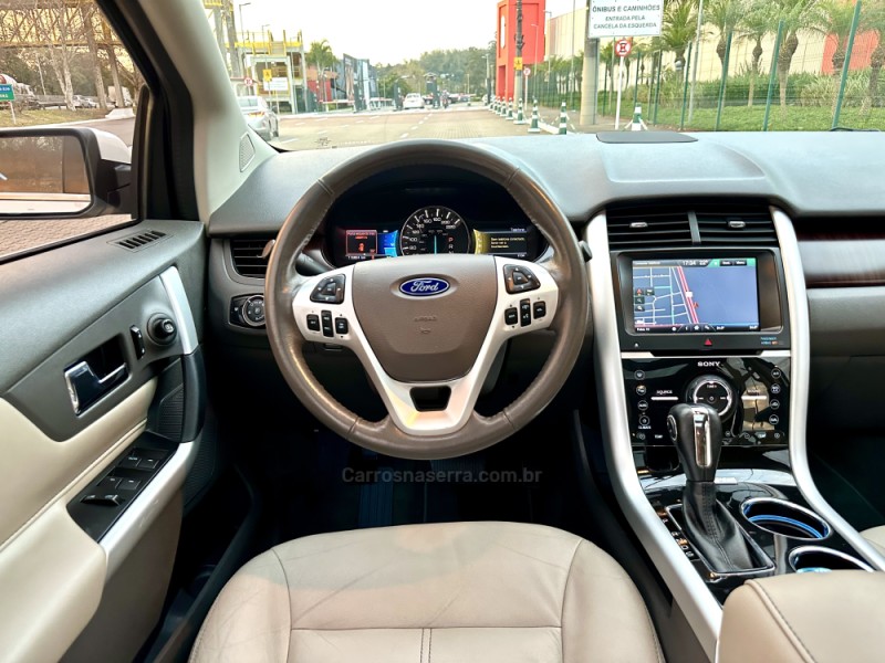 EDGE 3.5 LIMITED AWD V6 24V GASOLINA 4P AUTOMÁTICO - 2013 - ESTâNCIA VELHA