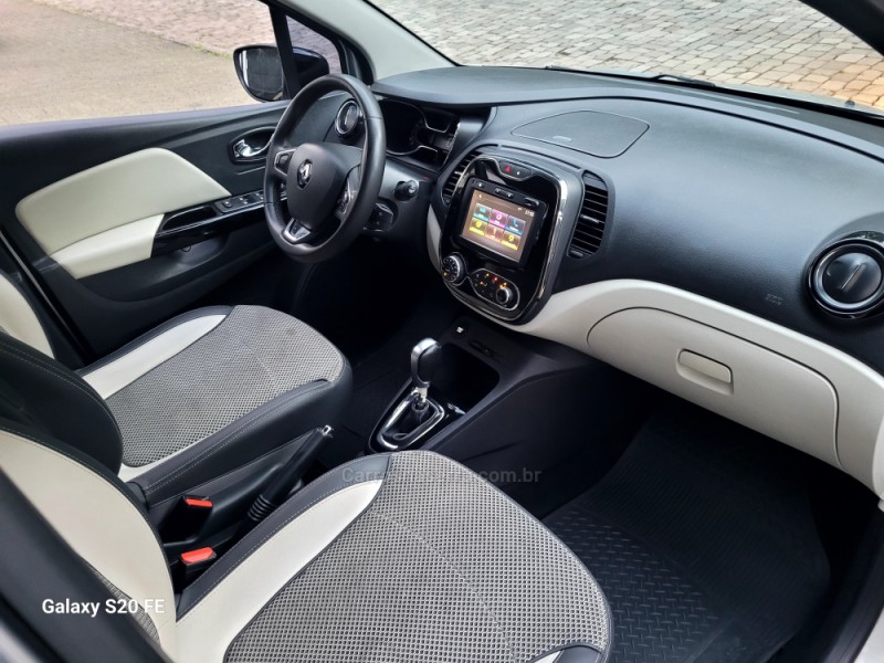 CAPTUR 1.6 16V FLEX INTENSE AUTOMÁTICO - 2019 - NOVA PRATA