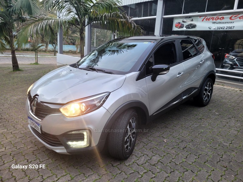 CAPTUR 1.6 16V FLEX INTENSE AUTOMÁTICO - 2019 - NOVA PRATA