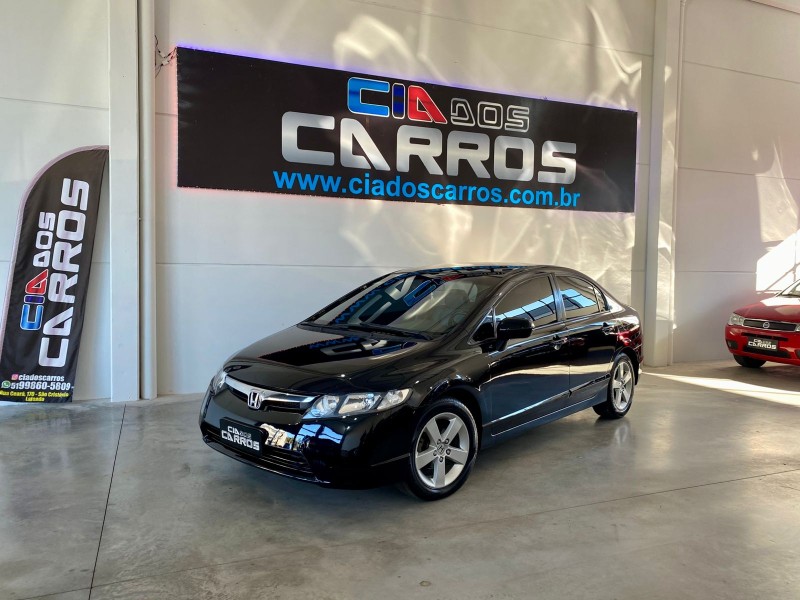 civic 1.8 lxs 16v flex 4p automatico 2008 lajeado