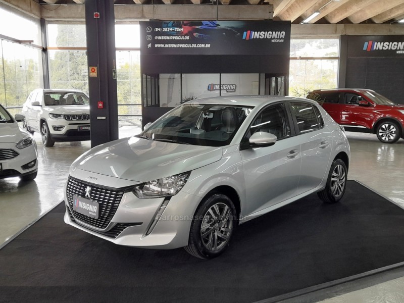 208 1.6 allure 16v flex 4p automatico 2022 caxias do sul