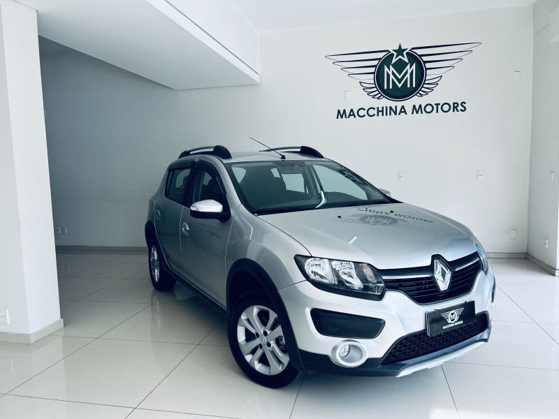 sandero 1.6 stepway 8v flex 4p manual 2015 caxias do sul