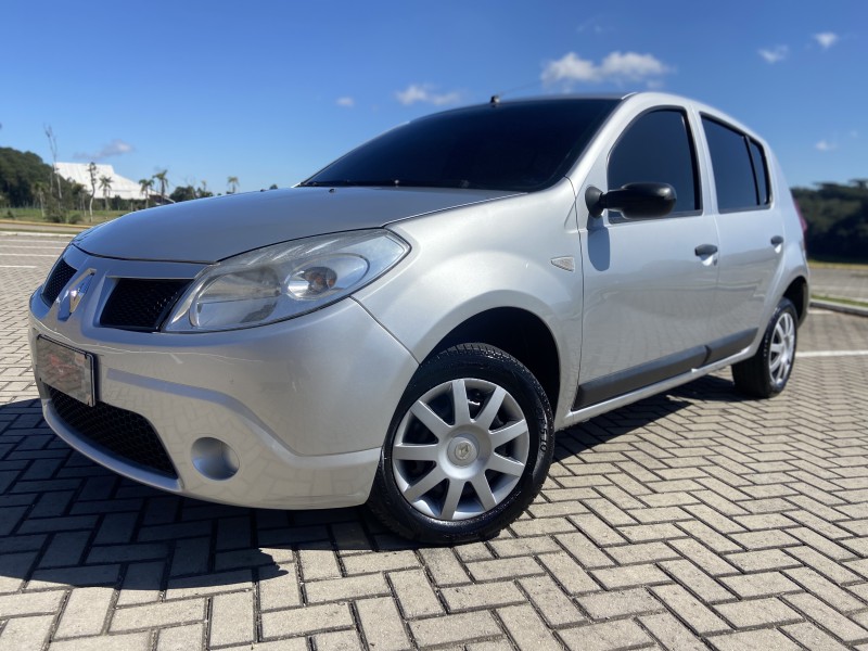 sandero 1.6 expression 8v flex 4p manual 2008 caxias do sul