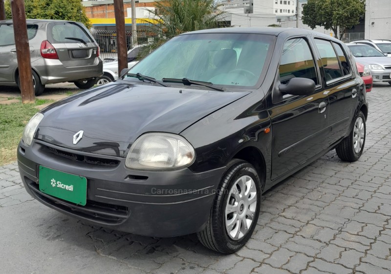 clio 1.0 rl 8v gasolina 4p manual 2001 caxias do sul