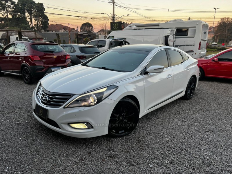 azera 3.0 mpfi gls v6 24v gasolina 4p automatico 2013 canela