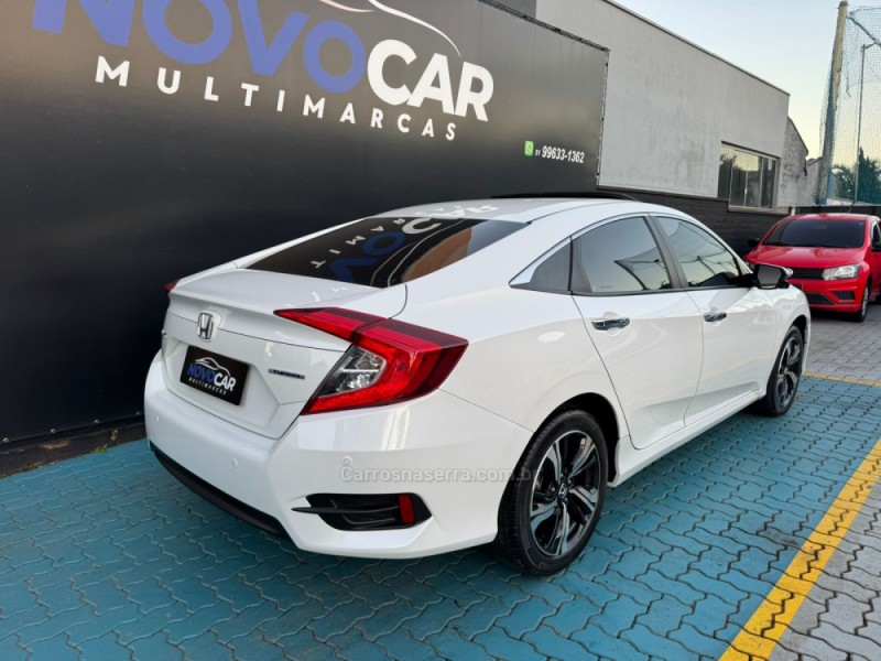 CIVIC 1.5 16V TOURING TURBO GASOLINA 4P AUTOMÁTICO - 2017 - ESTâNCIA VELHA