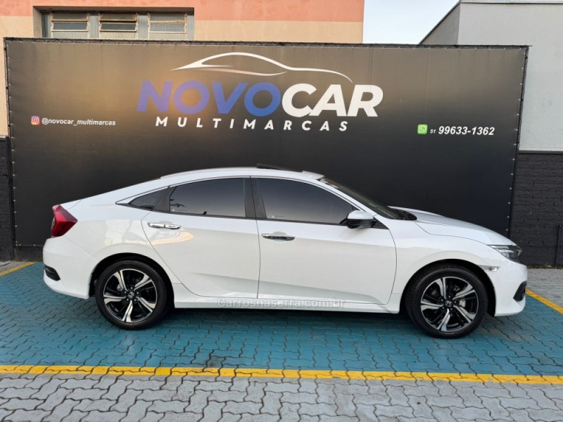 CIVIC 1.5 16V TOURING TURBO GASOLINA 4P AUTOMÁTICO - 2017 - ESTâNCIA VELHA