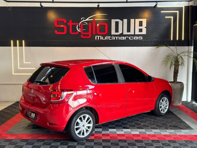 SANDERO 1.0 EXPRESSION 16V FLEX 4P MANUAL - 2016 - ESTâNCIA VELHA
