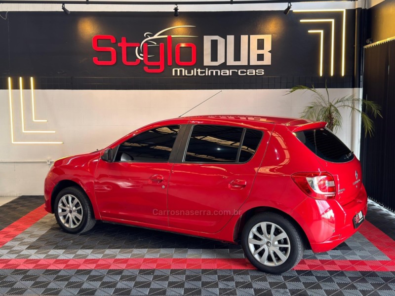 SANDERO 1.0 EXPRESSION 16V FLEX 4P MANUAL - 2016 - ESTâNCIA VELHA