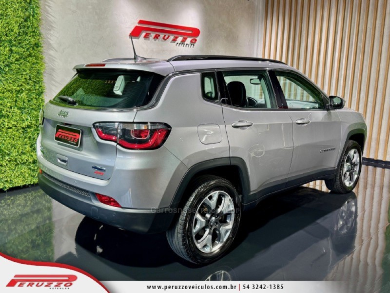 COMPASS 2.0 16V DIESEL LONGITUDE 4X4 AUTOMÁTICO - 2019 - NOVA PRATA